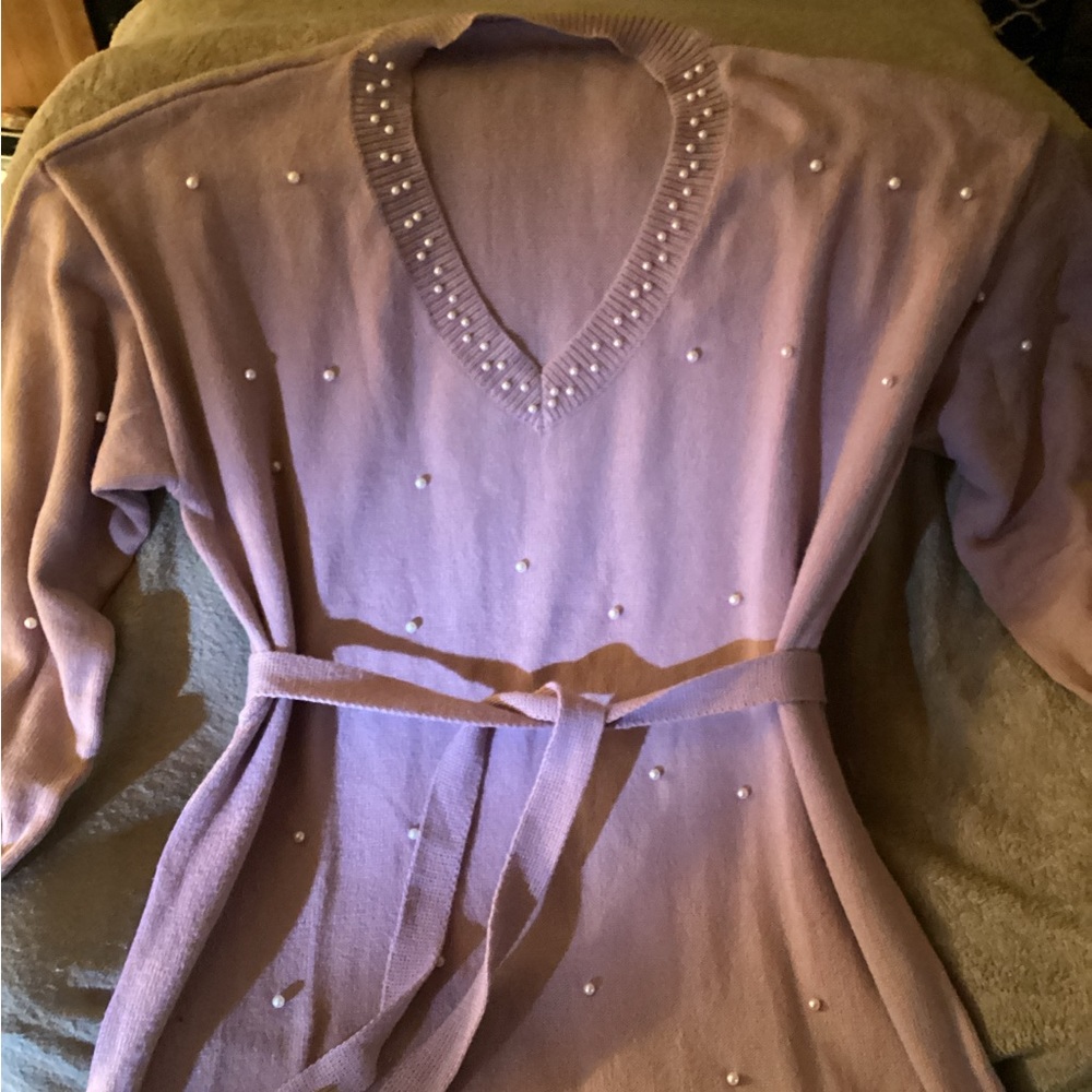 Shein pearl dress